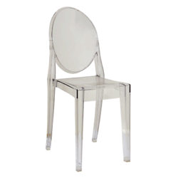 Philippe Starck for Kartell Victoria Ghost Chair Crystal